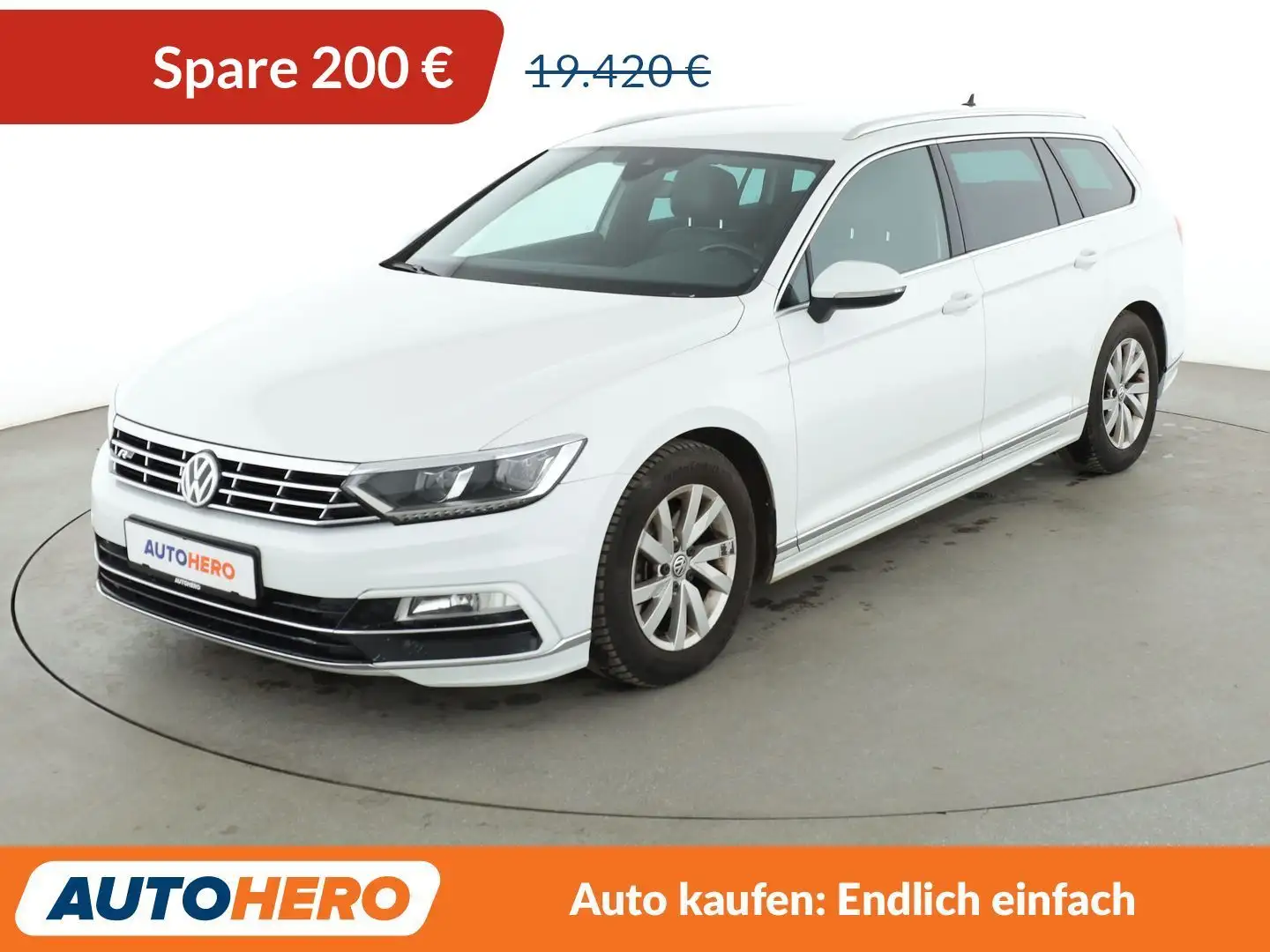 Volkswagen Passat 1.5 TSI ACT Highline BM Aut.*NAVI*LED*ACC* Weiß - 1