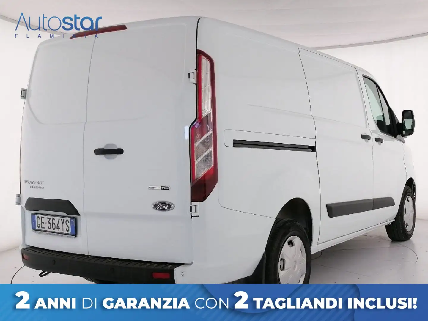Ford Transit Custom 280 2.0 tdci MHEV 130cv trend L1H1 E6.2 Bianco - 2