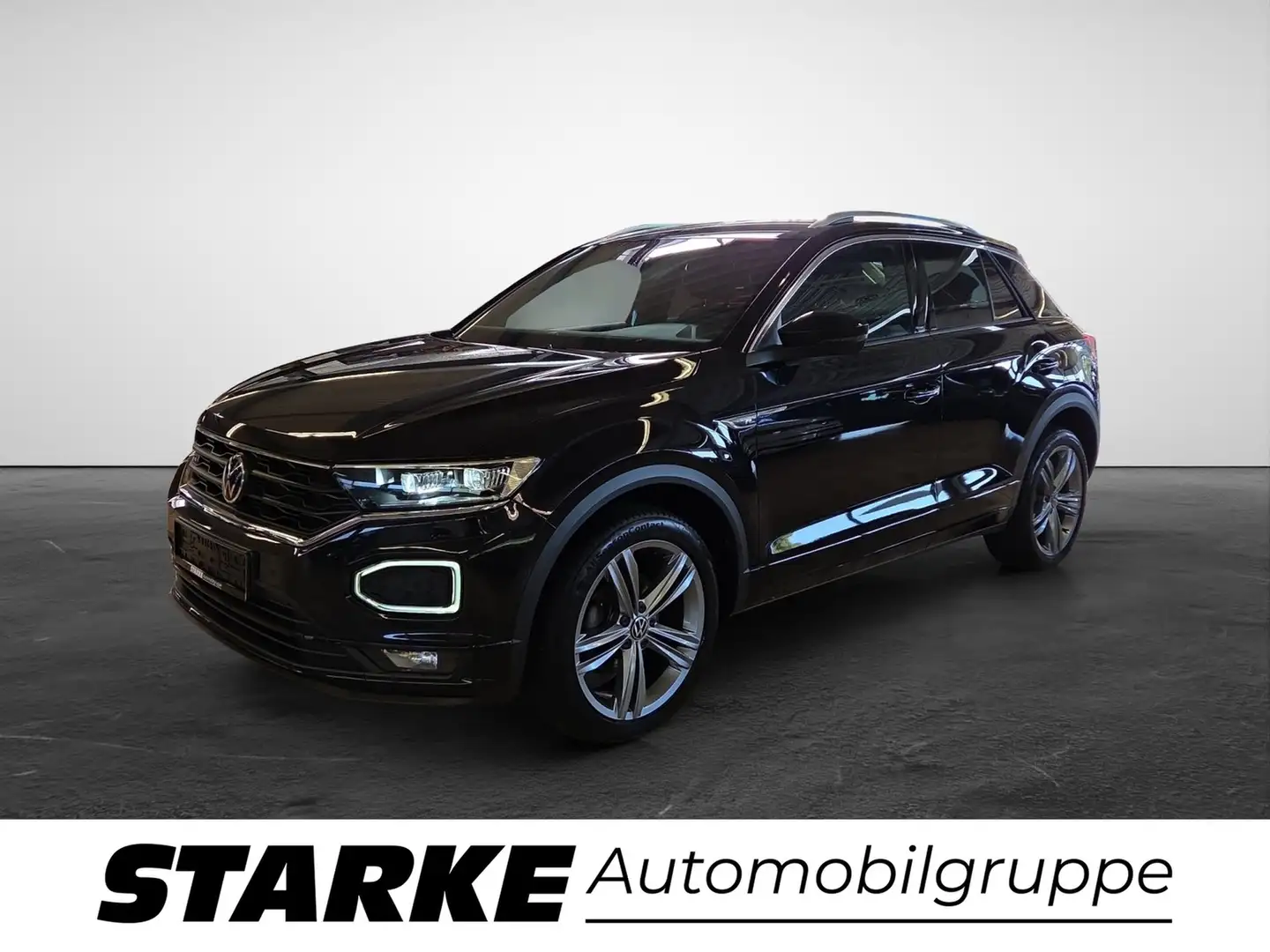 Volkswagen T-Roc 1.5 TSI R-line LED Navi DAB Kamera ACC Schwarz - 2