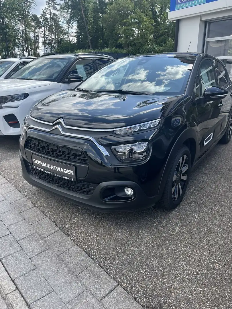 Citroen C3 PureTech 110 EAT6 Max Schwarz - 1