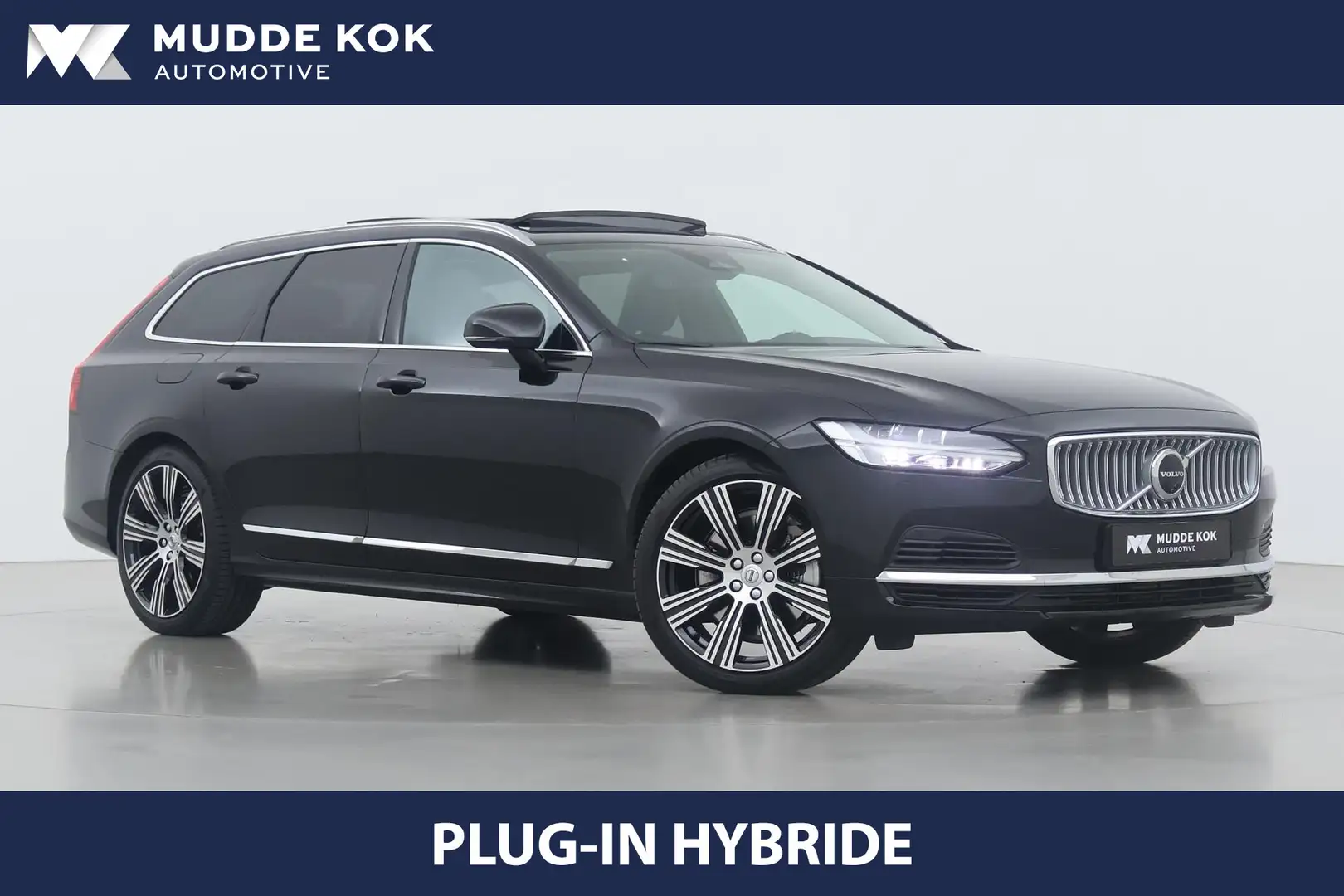 Volvo V90 T6 Plug-in hybrid Plus Bright | Luchtvering Achter Schwarz - 1