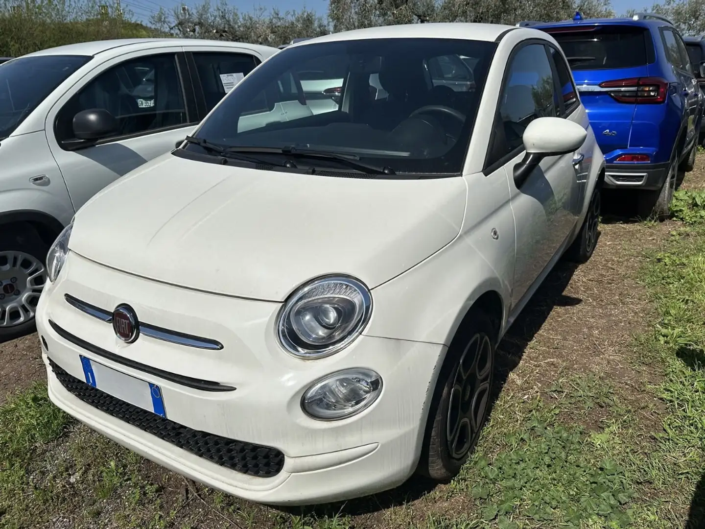 Fiat 500 1.0 FireFly Hybrid Club Weiß - 1