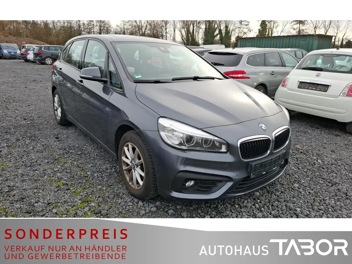 BMW 220 220i Active Tourer Steptronic Advantage Pano LED Grau - 2