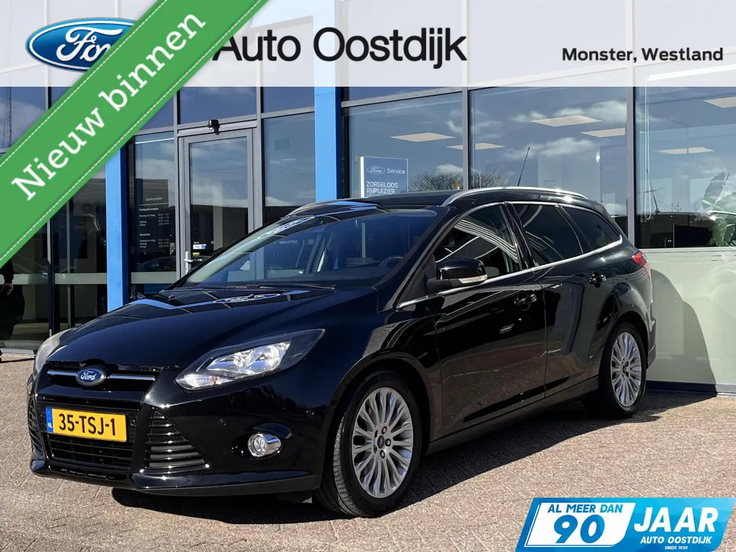 Ford Focus Wagon 1.6 EcoBoost Titanium 150PK Afn. Trekhaak De Noir - 1
