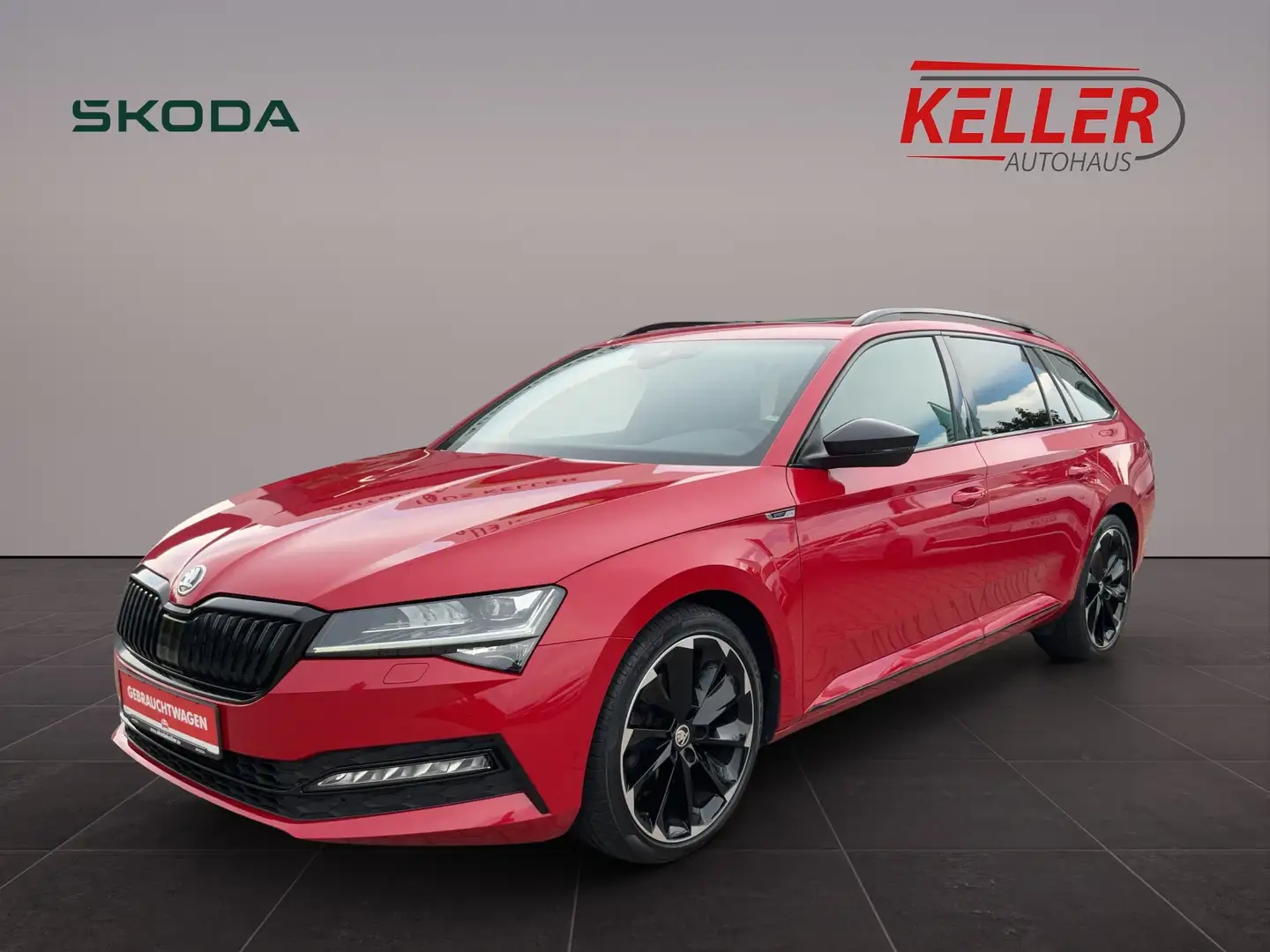 Skoda Superb COMBI SPORTLINE 2,0lTDI 140 kW 7-Gang DSG Roşu - 1