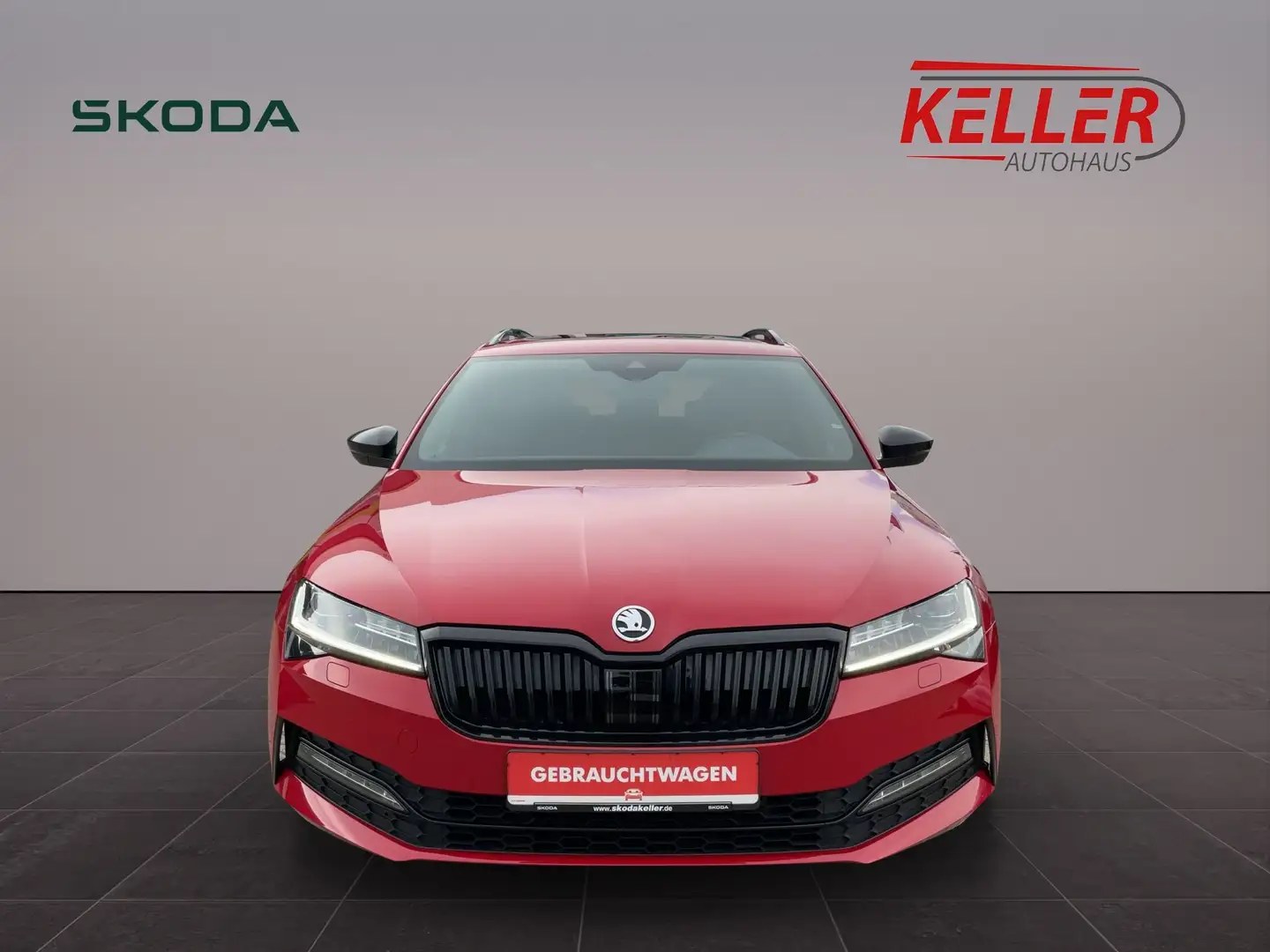 Skoda Superb COMBI SPORTLINE 2,0lTDI 140 kW 7-Gang DSG Roşu - 2