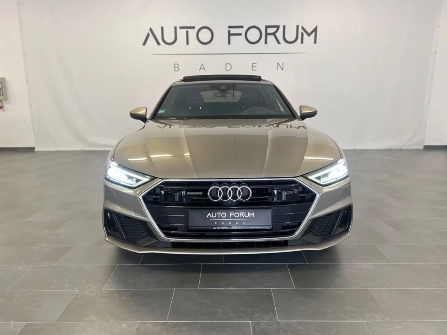Audi A7 50TDI quattro*StHz*Side*B&O*Lane*ACC*360*Pano Beige - 2