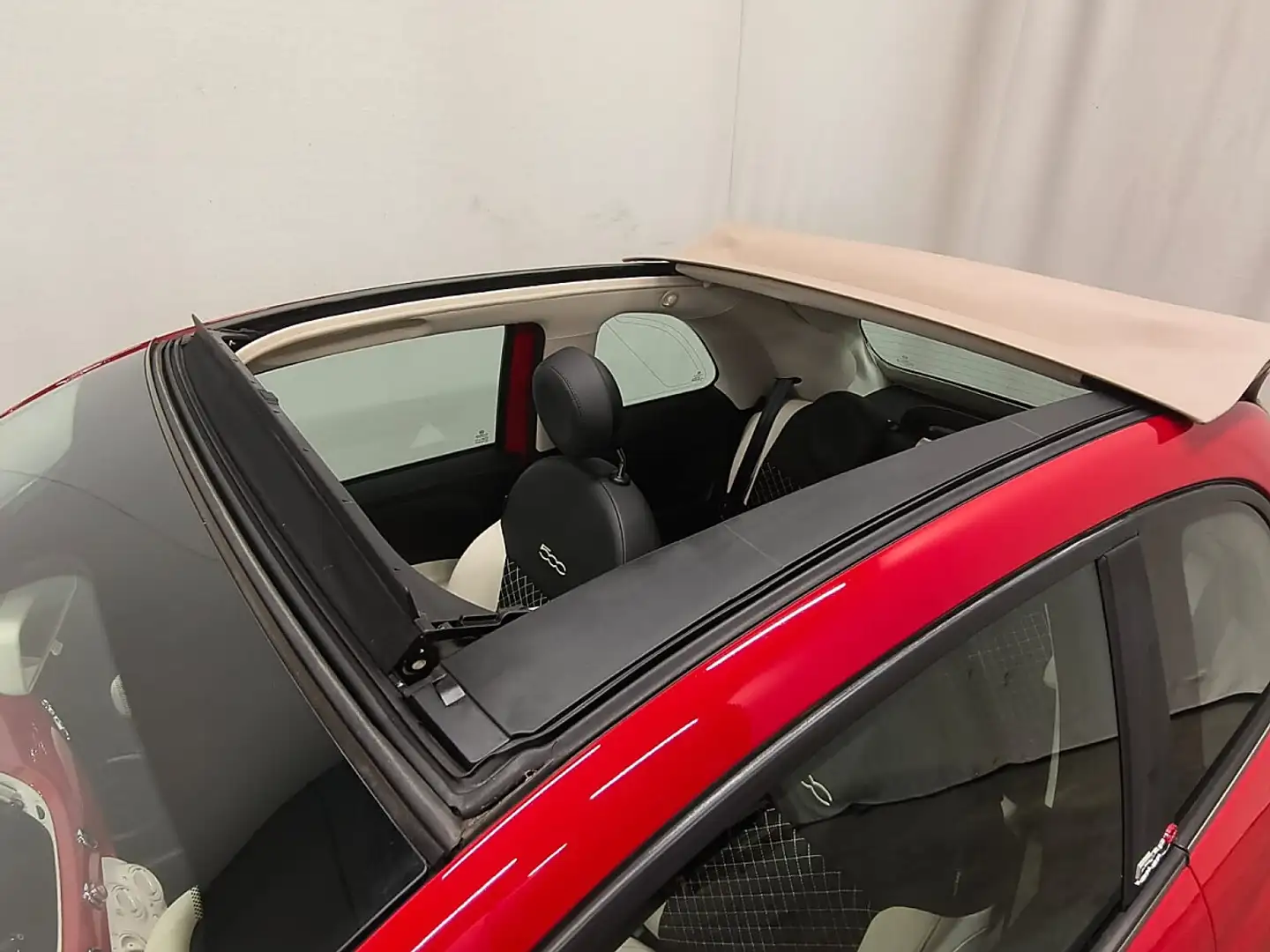 Fiat 500C Hybrid Dolcevita Cabrio, PDC, LM Rot - 2