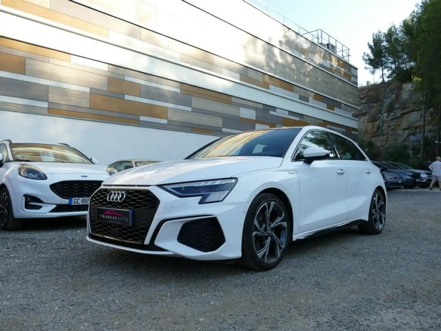 Audi A3 35 1.5 TFSIe 150 Ch S-LINE S-TRONIC TOIT OUVRANT MILD HYBRID Weiß - 1