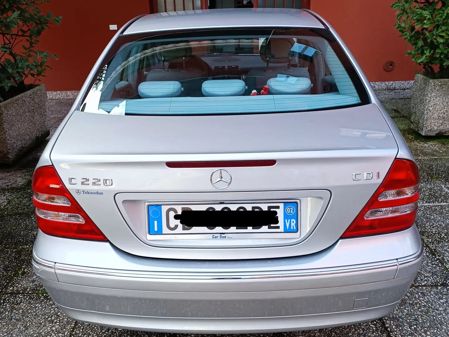 Mercedes-Benz C 220 Classe C - W203 2000 Berlina cdi Elegance Zilver - 2