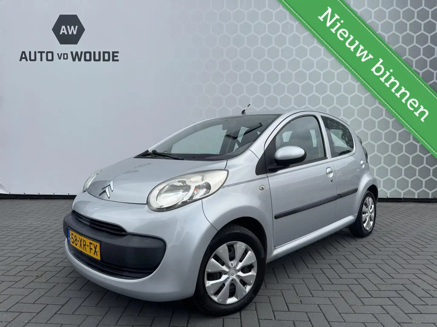 Citroen C1 1.0-12V Ambiance Airco CV Grijs - 1