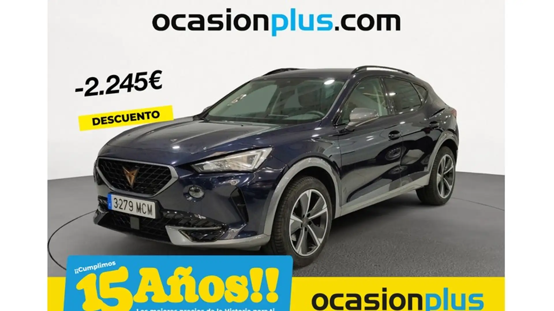 CUPRA Formentor 1.5 TSI 150 DSG Bleu - 1