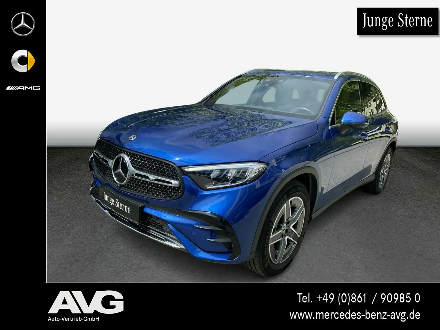 Mercedes-Benz GLC 220 GLC 220 d 4M AMG AIRMATIC Distr HA-Lenkung Sound Blu/Azzurro - 1