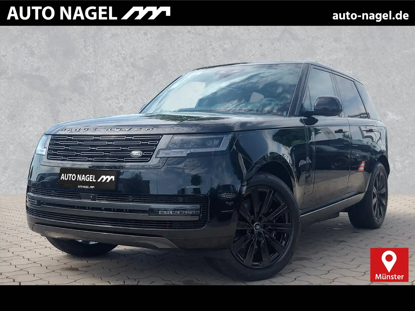 Land Rover Range Rover Range Rover P550e Autobiography 22"AHK Shadow-Pa Schwarz - 1