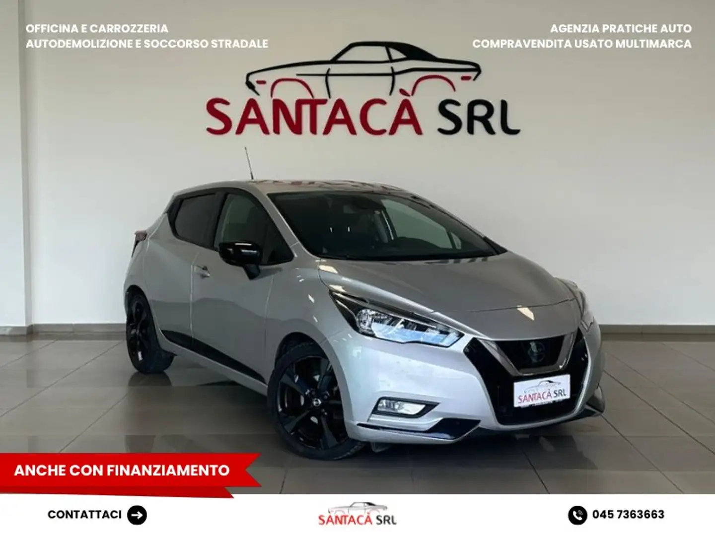 Nissan Micra Micra V 2017 1.5 dci Acenta 90cv Grigio - 1