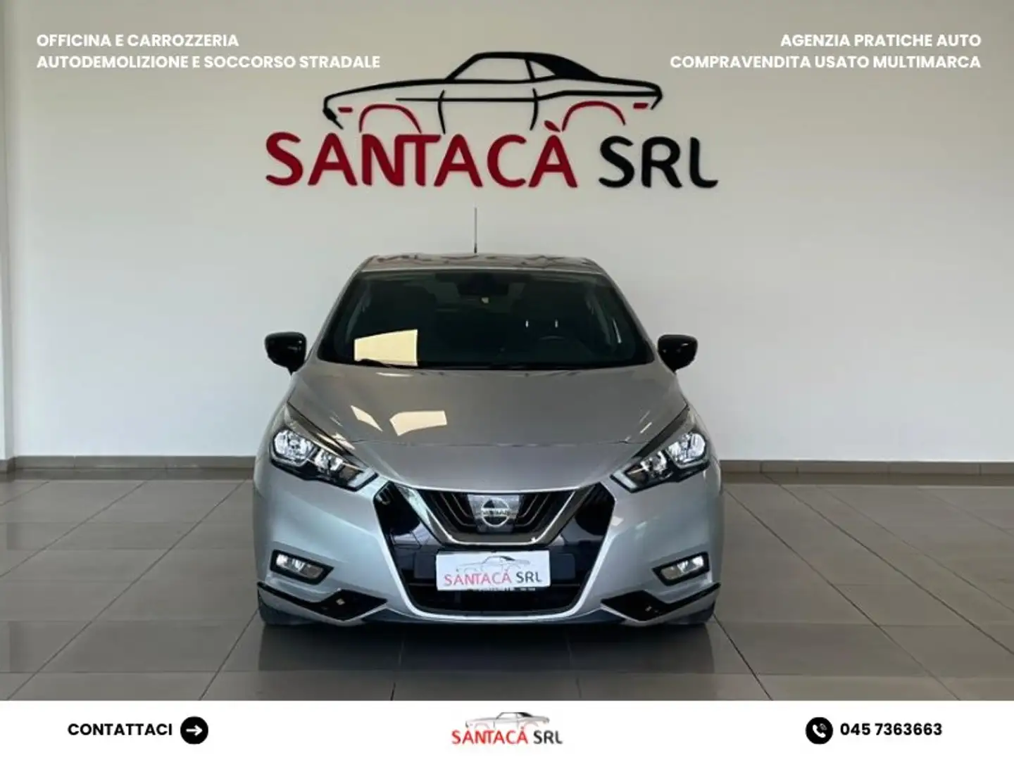 Nissan Micra Micra V 2017 1.5 dci Acenta 90cv Grigio - 2