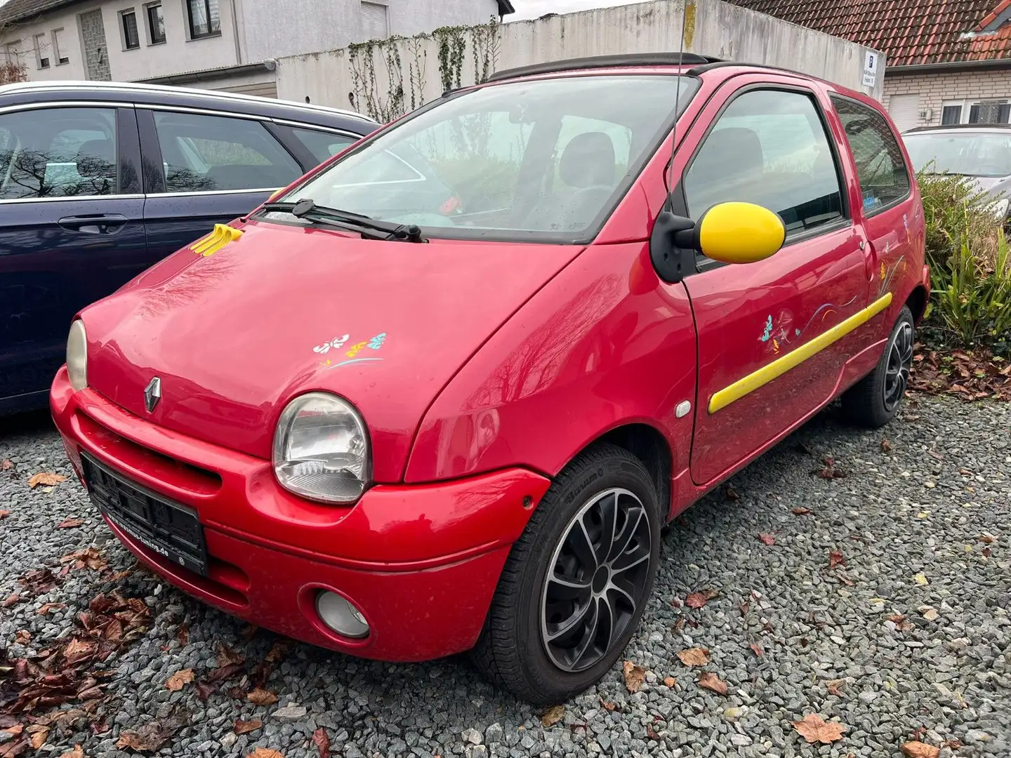 Renault Twingo 1.2 Dynamique Klima Pano TÜV Allwetter Rojo - 1