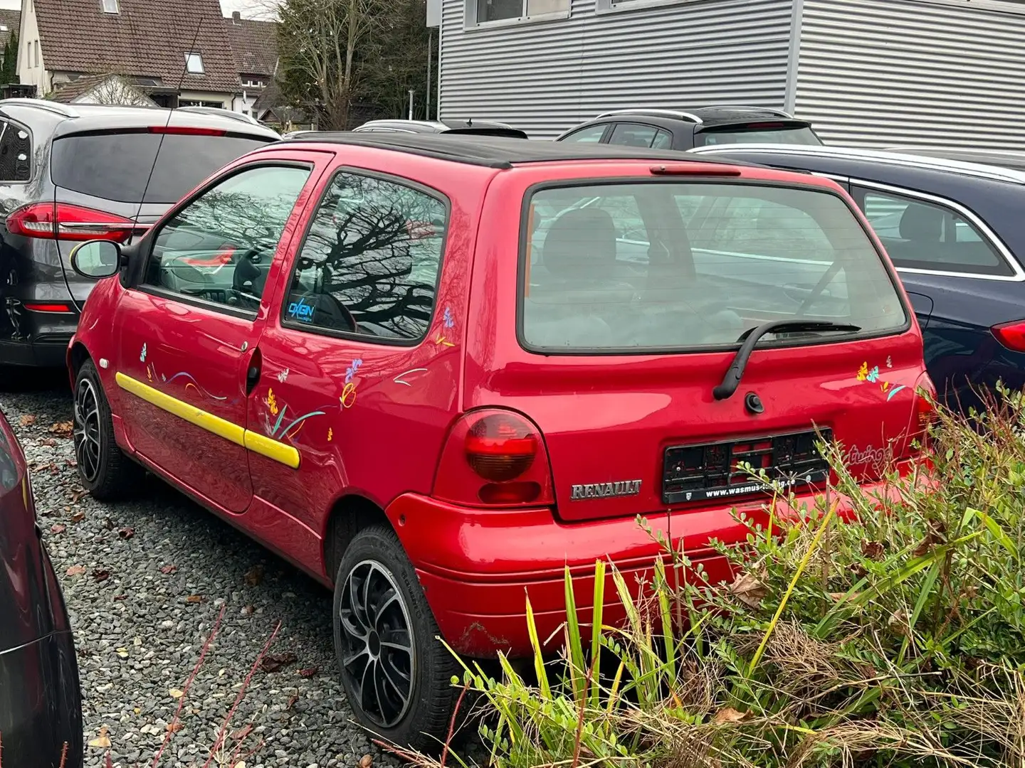 Renault Twingo 1.2 Dynamique Klima Pano TÜV Allwetter Rojo - 2
