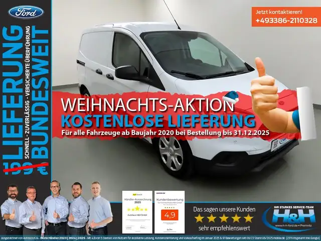 Ford Transit Courier 1.0 EcoB Trend AHK+SHZ+FSH+Navi