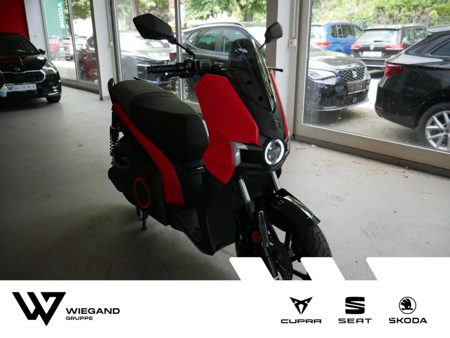 SEAT MO ESCOOTER 125 Roşu - 1