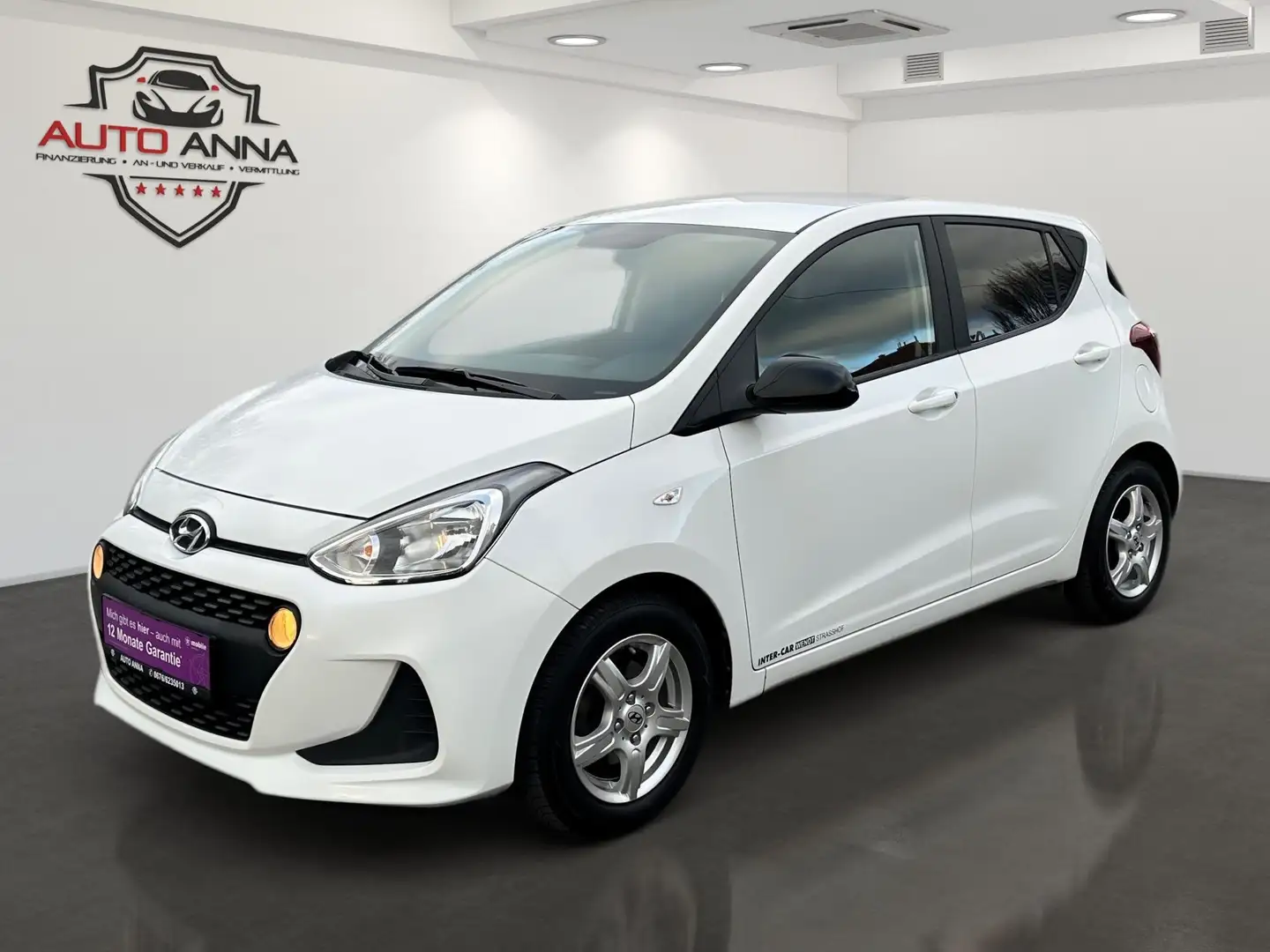 Hyundai i10 1,0 Level 2 Plus **1-Besitz**Finanzierung möglich Weiß - 1