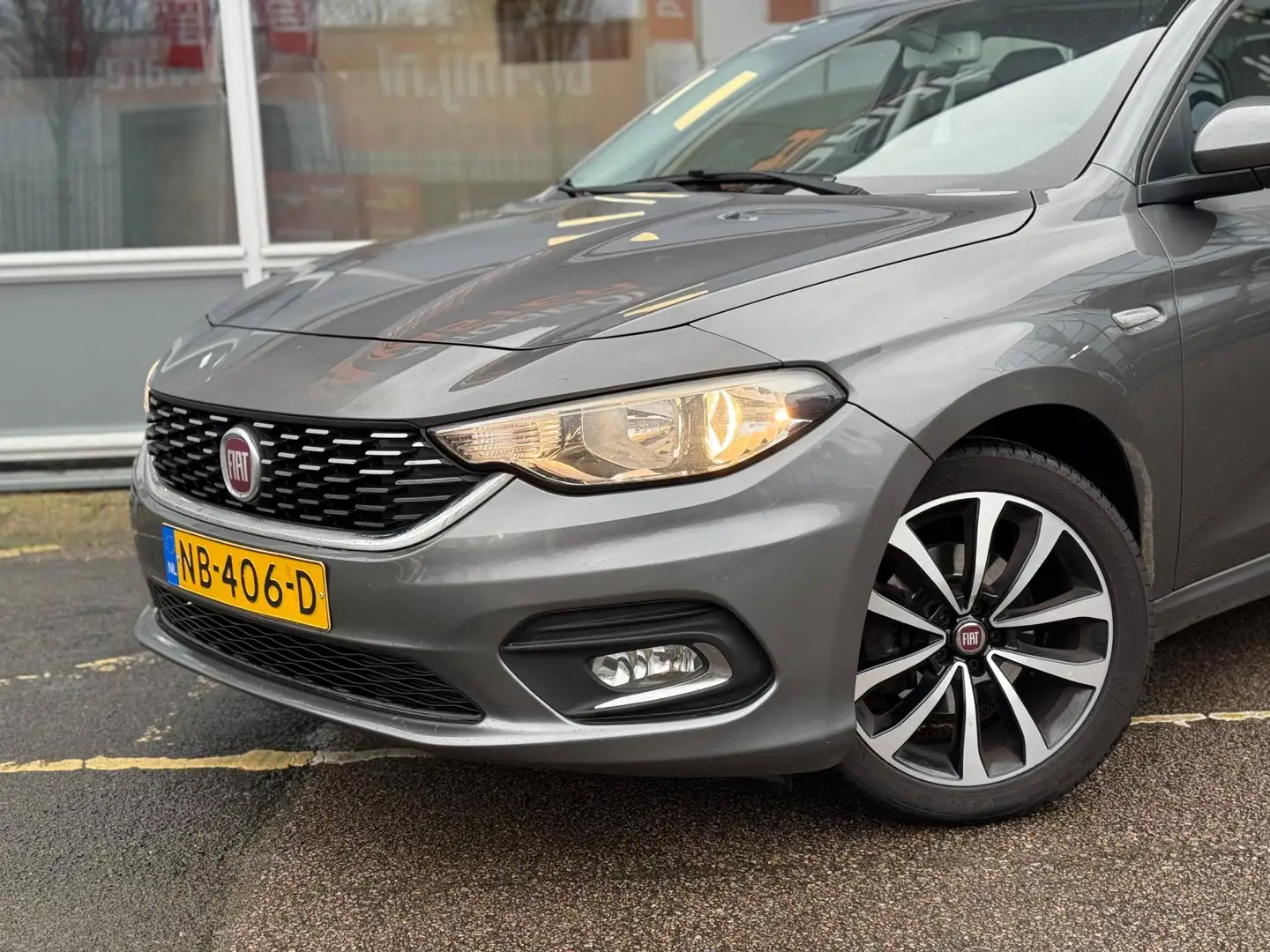 Fiat Tipo 1.4 16V Lounge | Airco | Cruise | Elek. Ramen Grijs - 2