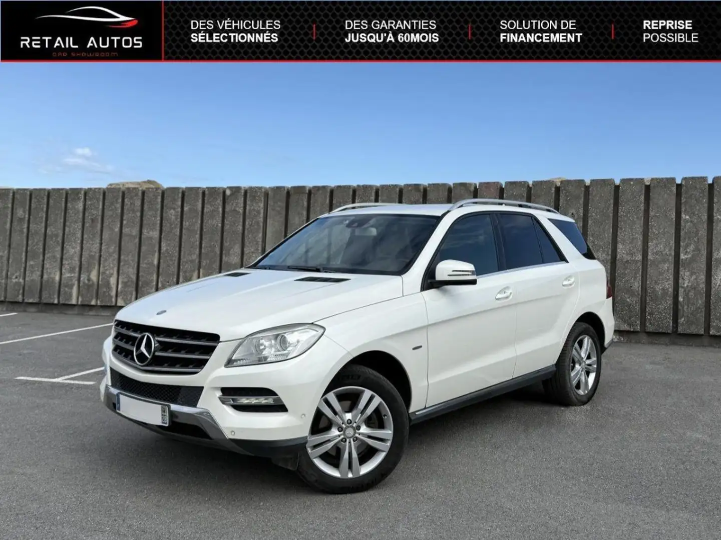 Mercedes-Benz ML 350 350 BlueTEC Sport 7G-Tronic %2B Bílá - 1