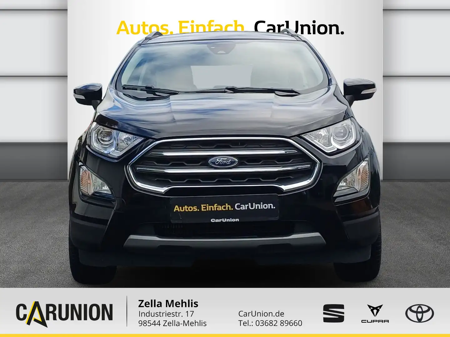 Ford EcoSport Titanium *LED*KLIMA*SITZH*TEMPO* Schwarz - 2