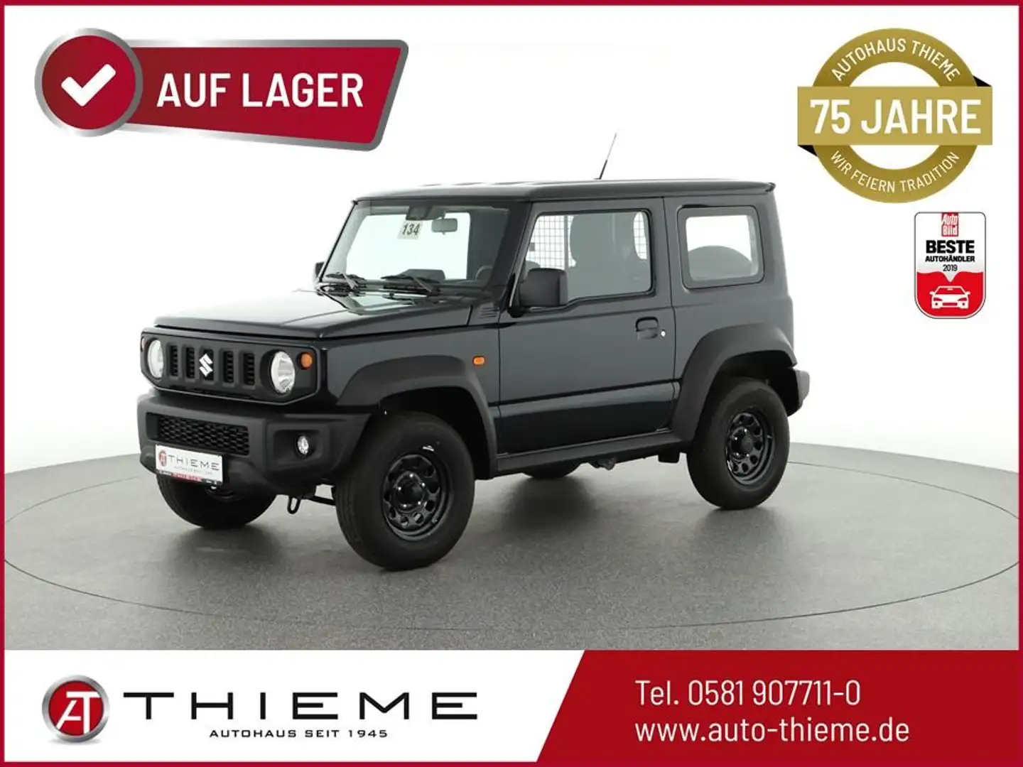 Suzuki Jimny Comfort 1.5l ALLGRIP 4WD - SHZ/Spurhalte/FSE/DA... Schwarz - 1