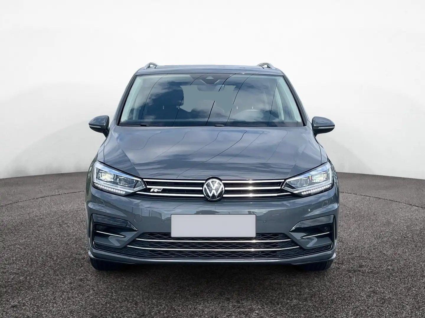 Volkswagen Touran Highline TSI DSG|R-LINE EXT|7-S.|PANO|AHK Grau - 2