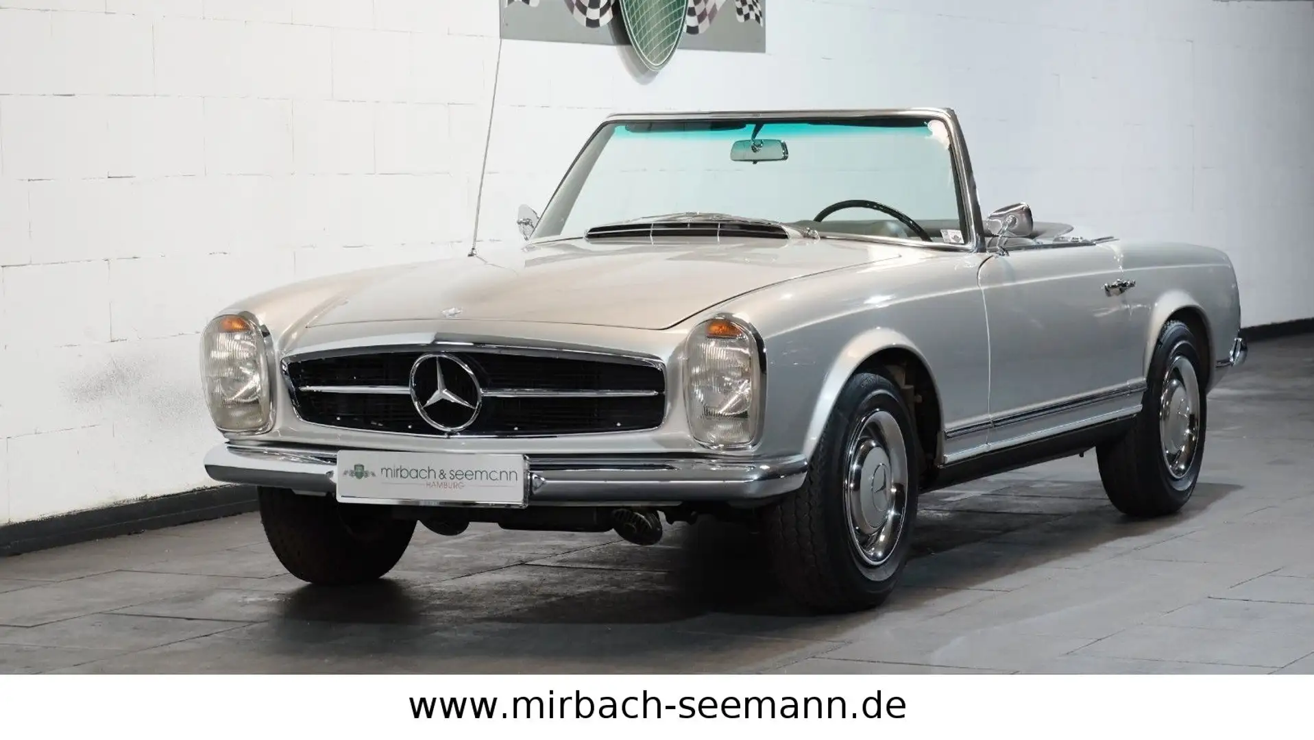 Mercedes-Benz 230 SL Pagode - 3-Sitzer mit Automatik Argent - 1
