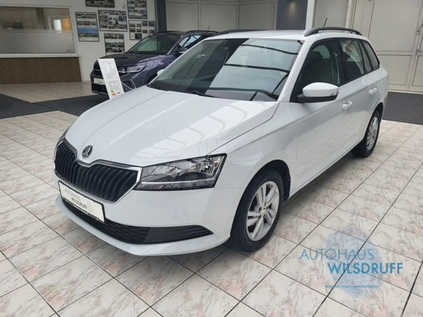 Skoda Fabia Combi 1.0 TSi Ambition Tempomat Smart-Link Blanc - 2