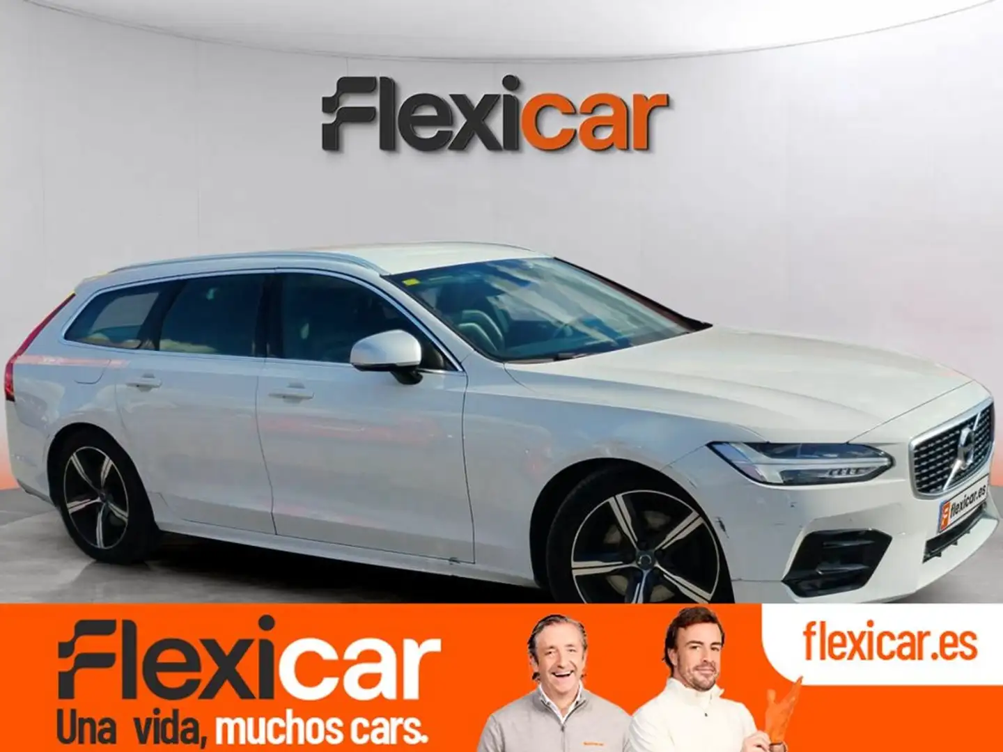 Volvo V90 2.0 D4 R-Design Auto Blanc - 1