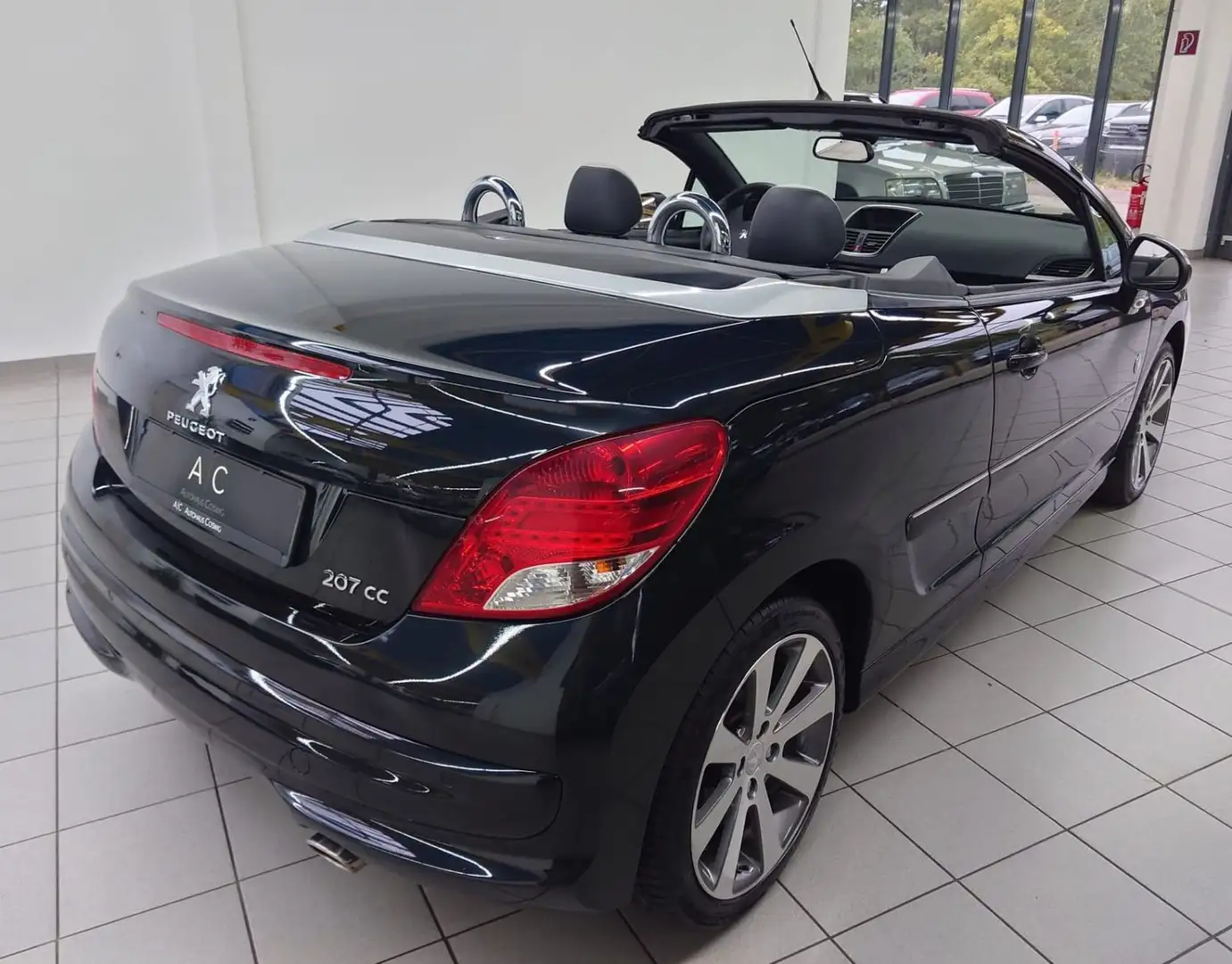 Peugeot 207 CC Cabrio-Coupe Roland Garros,1.Hand Noir - 2