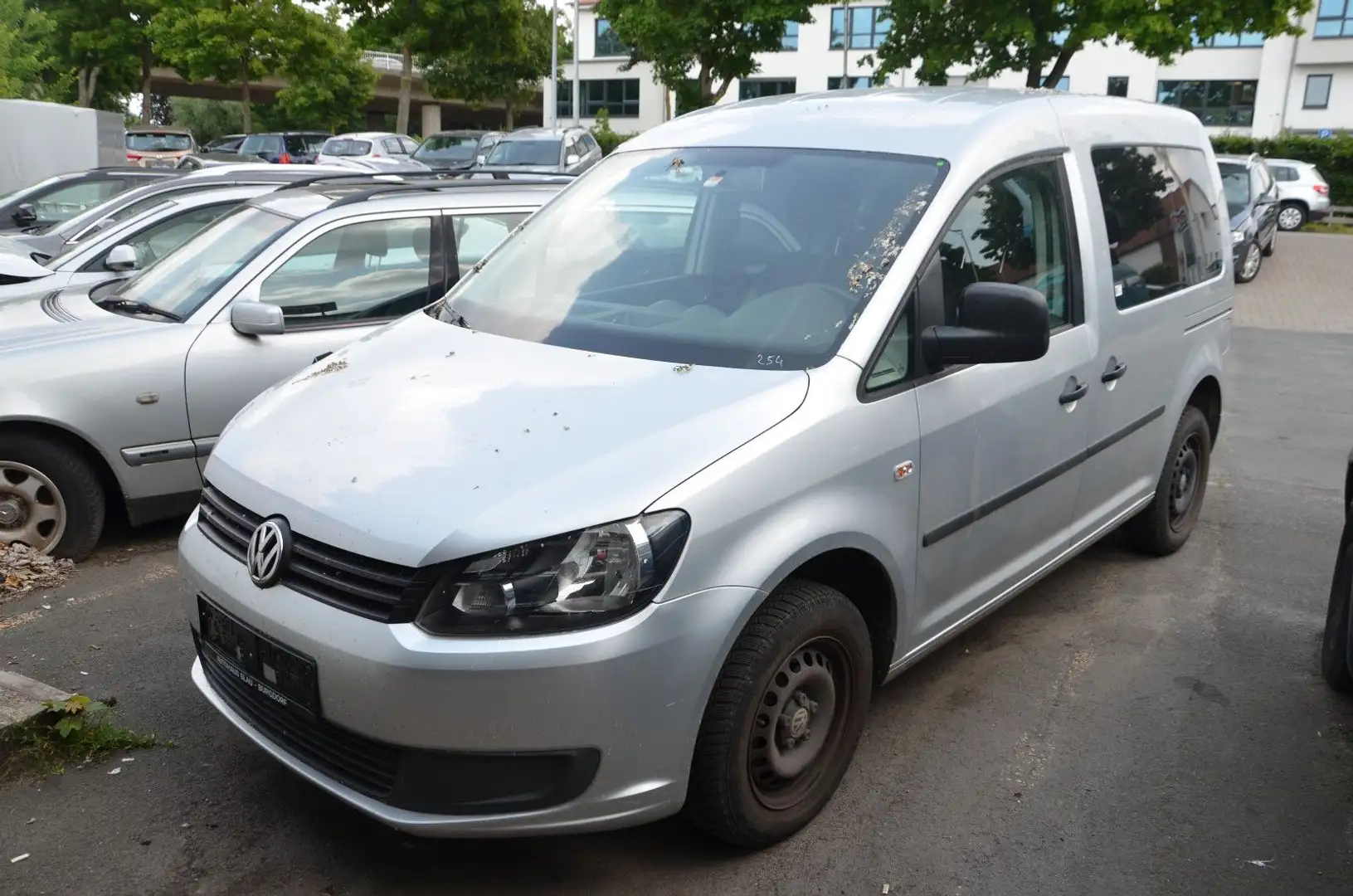 Volkswagen Caddy 1.6 TDI *DSG*5-SITZER*KLIMA*AHK* Silber - 1