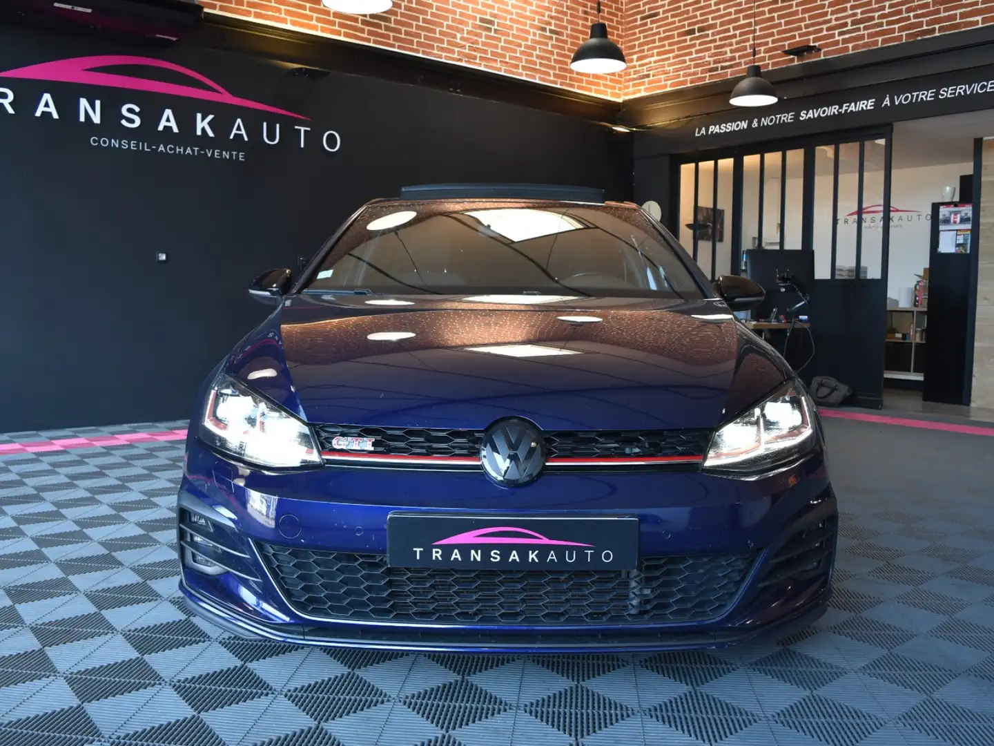 Volkswagen Golf GTI Performance Bleu - 2