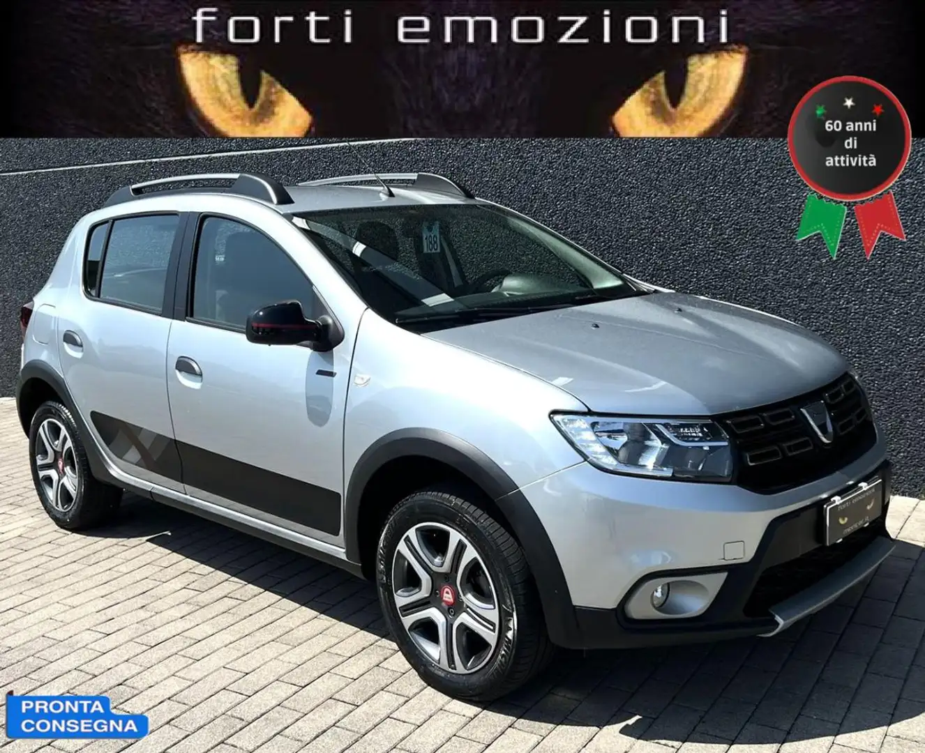 Dacia Sandero Stepway 1.5 Blue dCi 95 CV Techroad Argento - 2