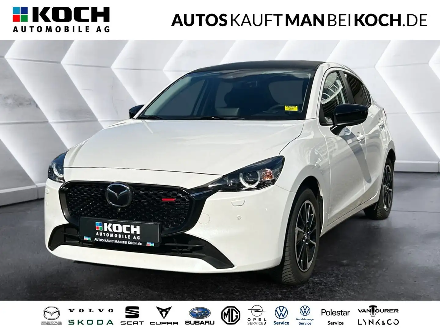 Mazda 2 1.5 SKYACTIV-G 90 M-Hybrid Homura SHZ LHZ 360° Blanco - 1