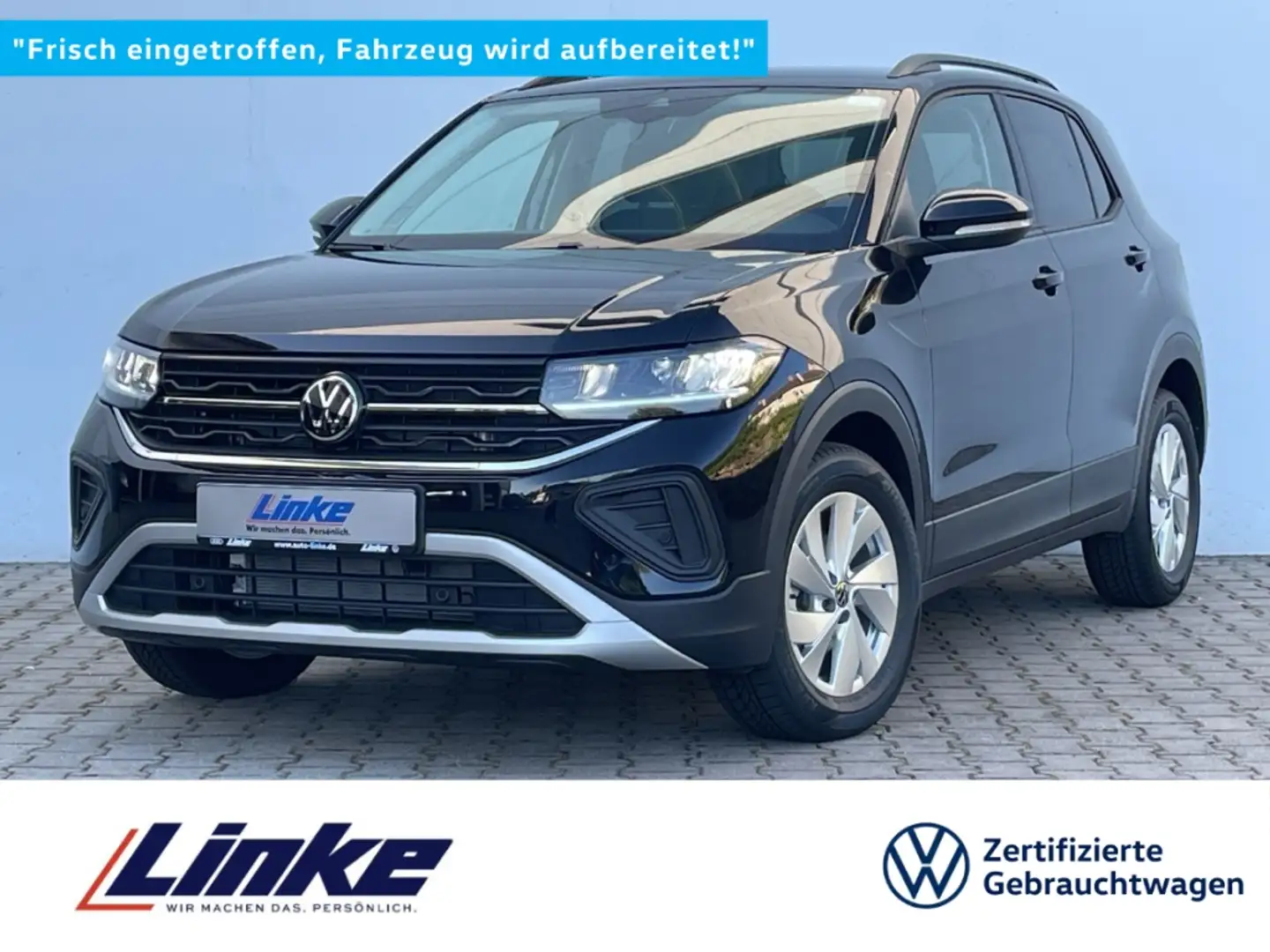 Volkswagen T-Cross 1.0 TSI DSG Life Kamera/Navi/App-Connect/LED/Sitzh Schwarz - 1