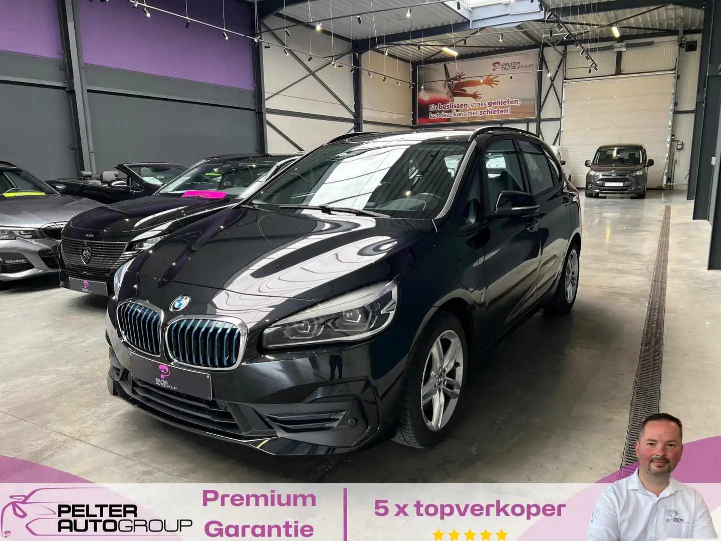 BMW 225 Xe 1.5 Plug-in hybride Automaat 33.000km Negro - 1