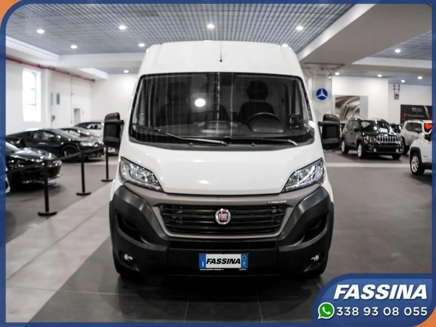 Fiat Ducato e 35 122CV MH2 Furgone battery 47kWh Bianco - 2
