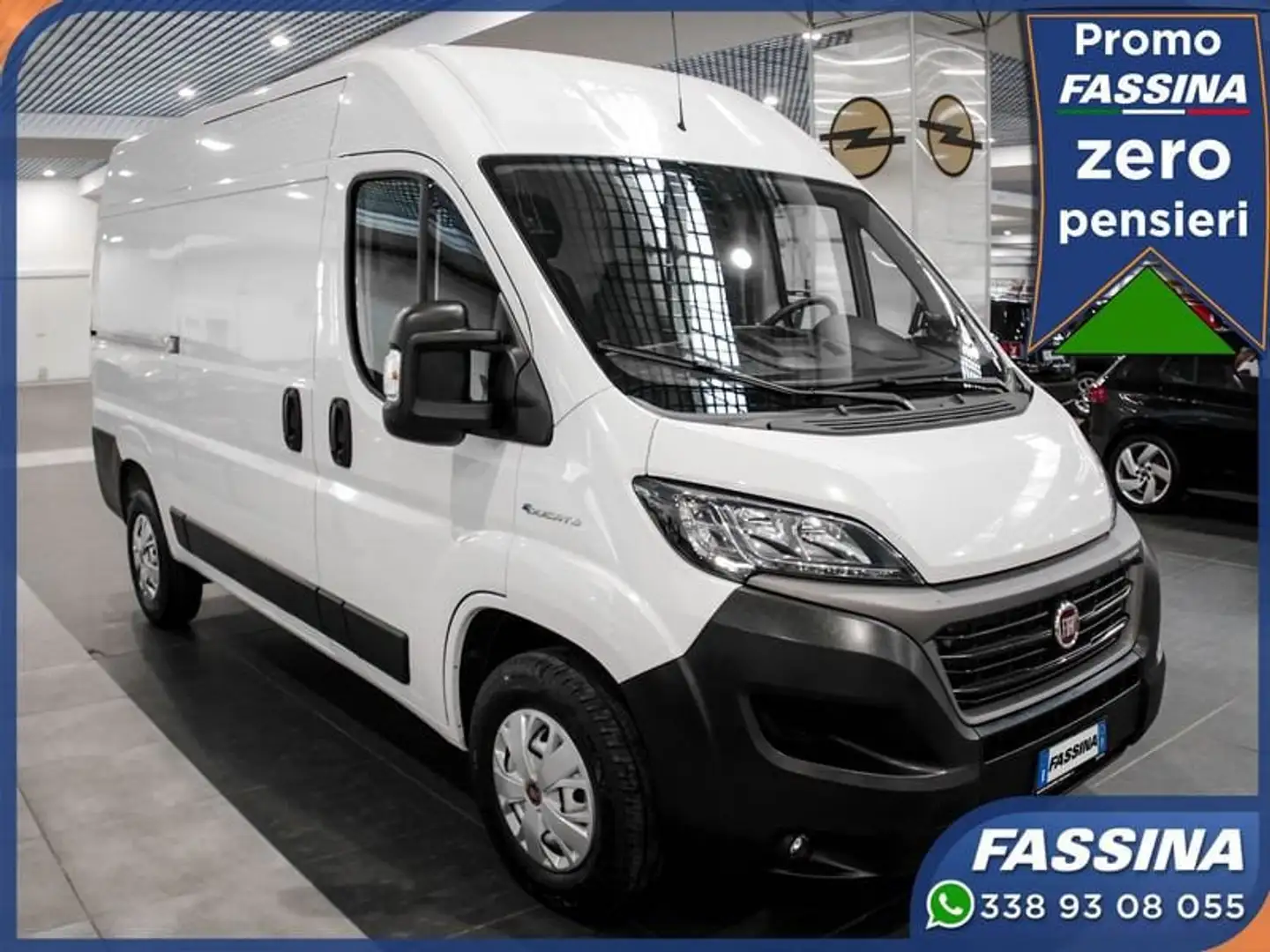 Fiat Ducato e 35 122CV MH2 Furgone battery 47kWh Bianco - 1