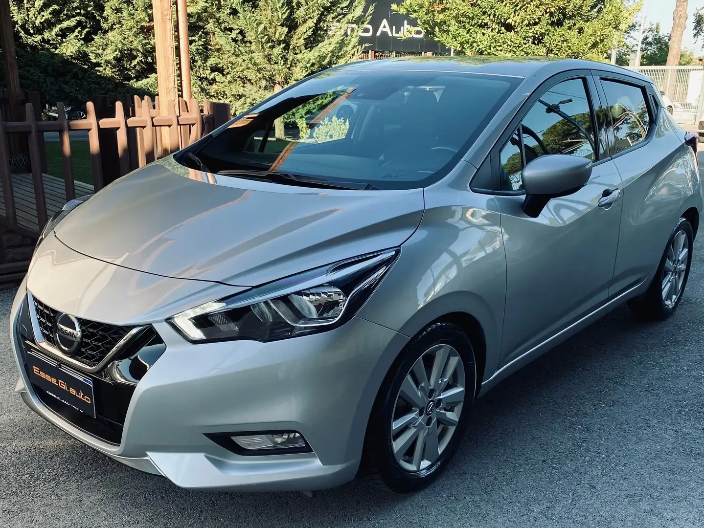 Nissan Micra STYLE **POSS.PACK MEDIA** VED.NOTE Argent - 1