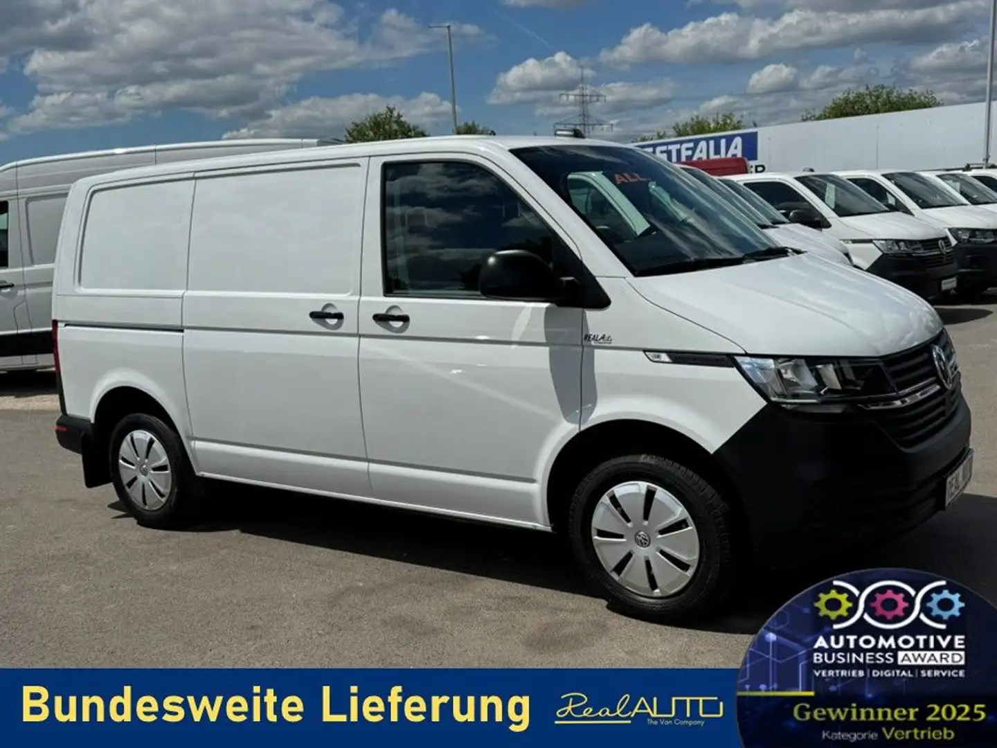Volkswagen T6 Transporter 6.1 KastenKamera*2 Schiebetüren Wit - 1