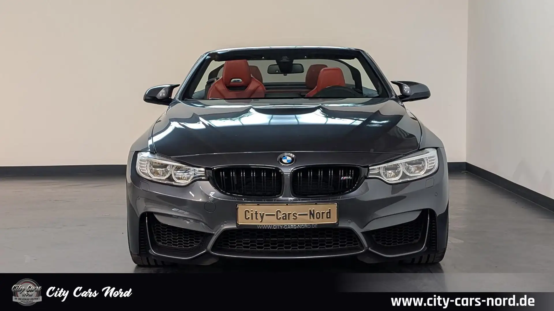 BMW M4 Competition Cabrio H&K-MEMORY-CARBON-360°-HUD Gris - 2