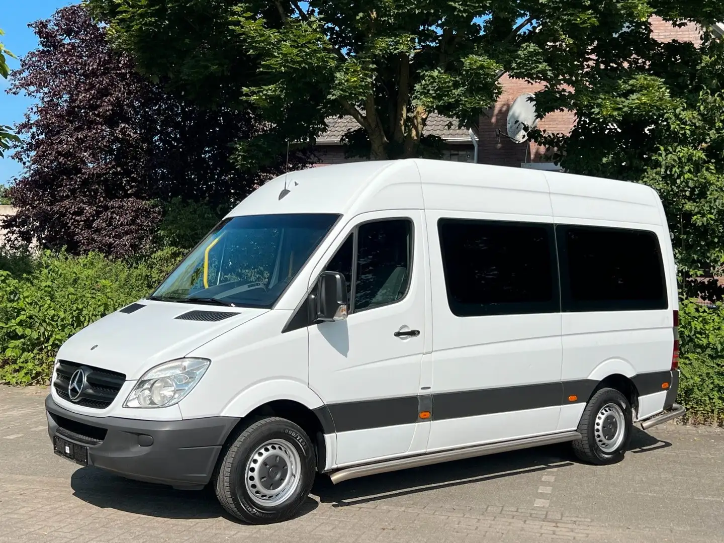 Mercedes-Benz Sprinter 313 Cdi 9 Sitze Rollstuhllift Klima Eu5 Weiß - 1