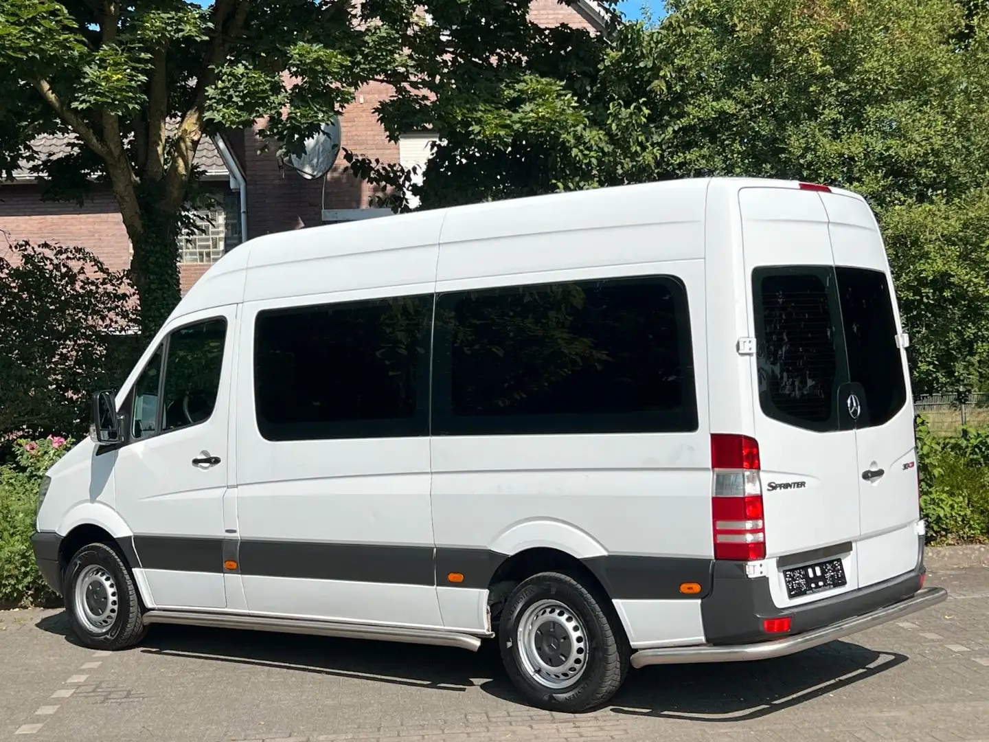 Mercedes-Benz Sprinter 313 Cdi 9 Sitze Rollstuhllift Klima Eu5 Weiß - 2