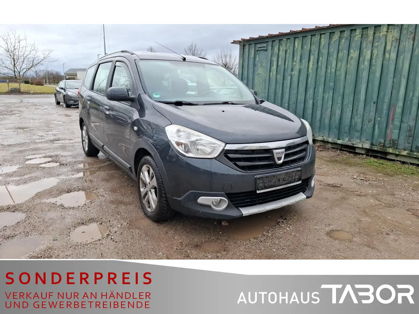 Dacia Lodgy 1.2 TCe 115 Prestige Klima Navi SHZ LM PDC Grau - 2