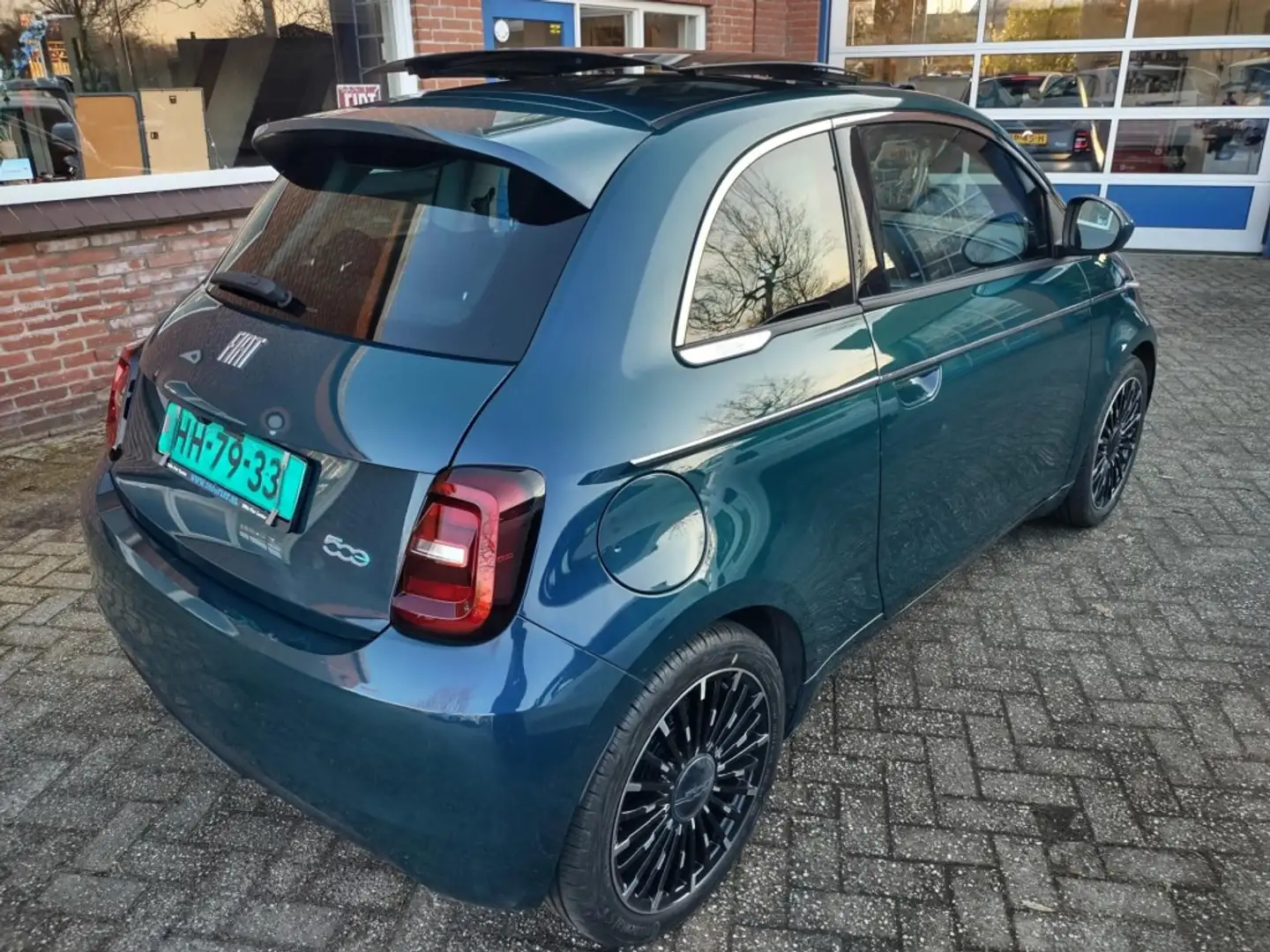 Fiat 500 E- 2023-Schuifdak- Met 2000 euro  Voorjaar korting Grün - 1