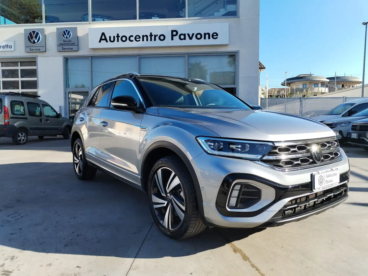 Volkswagen T-Roc 2.0 tdi R-Line 150cv dsg -Matrix-Keyless-Kamera- Argento - 1